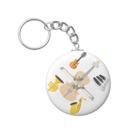 Musical Instrument Emojis Keychain | Zazzle.com | Keychain, Diy ...