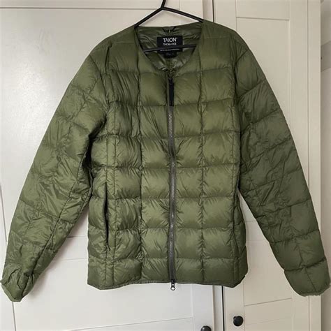 Taion quilted jacket - brand new never worn #taion... - Depop