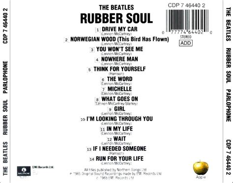 Discos para história: Rubber Soul, dos Beatles (1965)