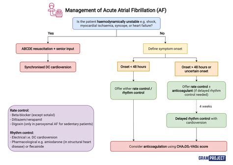 Management of Acute Atrial Fibrillation (AF) - Gram Project