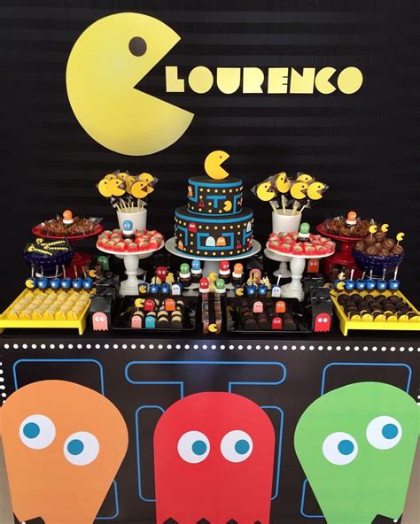 PacMan Party | Arcade birthday parties, 80s birthday parties, Mens ...