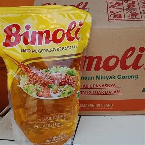 Jual Bimoli Minyak Goreng [2 L/ 1 Dus isi 6 Pouch] di Seller ...