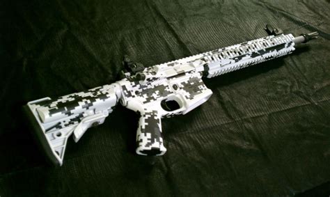 Cerakote. Probably the sickest AR15 paint job. I love digital camo. I ...