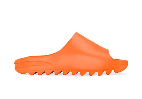 adidas Yeezy Slide Enflame Orange + Pure Release Date - SBD