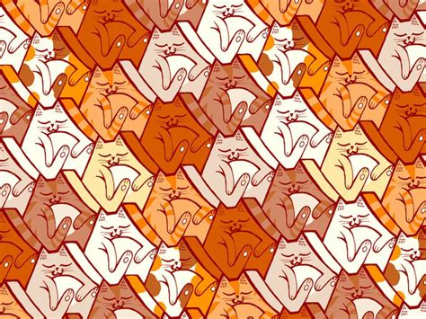 Animal tessellation patterns on Behance | Tessellation patterns ...