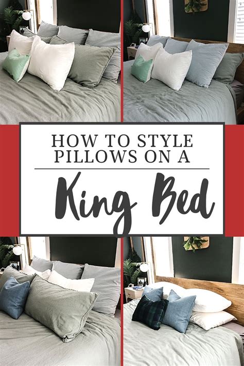 Simple King Bed Pillow Arrangement Ideas | 6b.u5ch.com