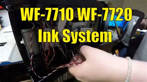 How to Repair and Replace the Epson WF-7710 WF-7720 Ink System - YouTube