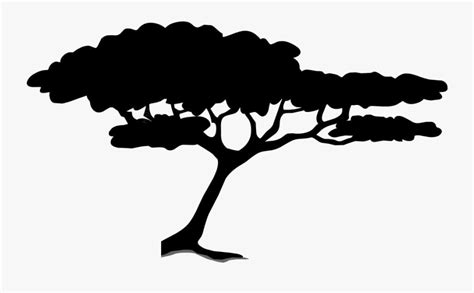 African Tree Silhouette Free : African Tree Silhouette High Res Stock ...