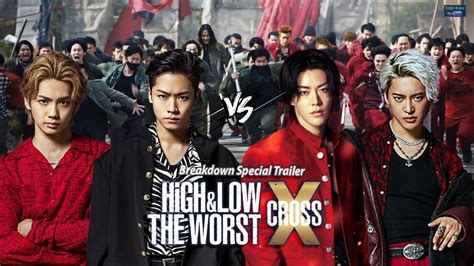 Breakdown Special Trailer HiGH & LOW THE WORST X CROSS | Petarung ...