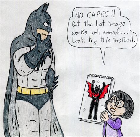 Edna and Batman by Jose-Ramiro on DeviantArt