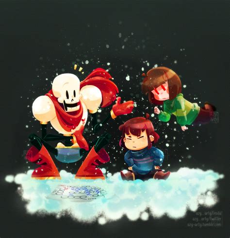 Doing Puzzles in Snowdin (by azy_arty) : r/Undertale