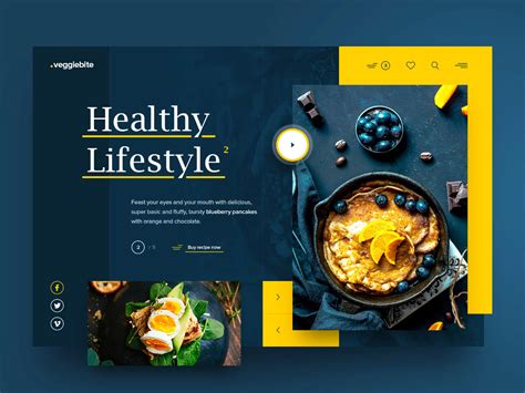 Top 10 Website Layout Ideas | Food web design, Creative web design ...