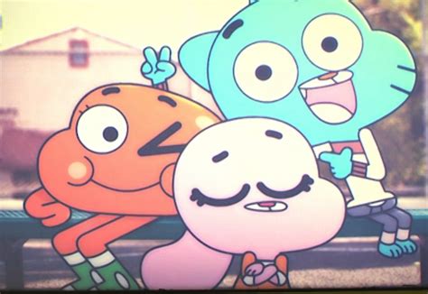 Gumball, Darwin, and Anais in The Amazing World of Gumball