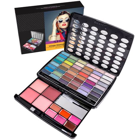 SHANY Glamour Girl Makeup Kit - 48 Eyeshadow/4 Blush/6 Lip Glosses ...