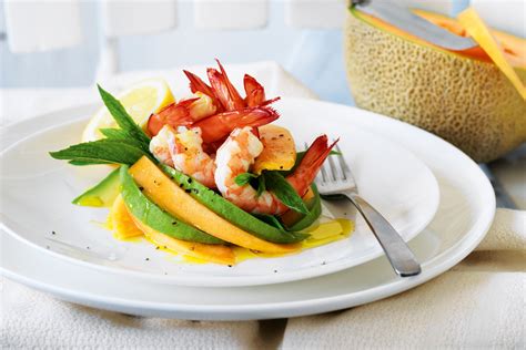 avocado prawns