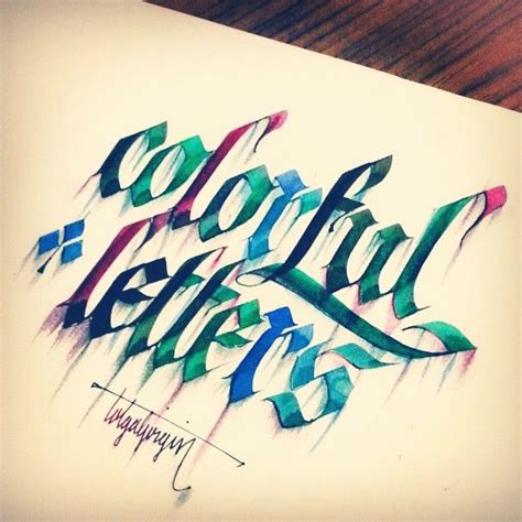 Interview with calligraphy artist Tolga Girgin - Inspiring Calligraphy ...