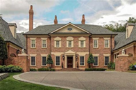 Lovely Georgian Estate Home - 32607WP | Architectural Designs - House Plans