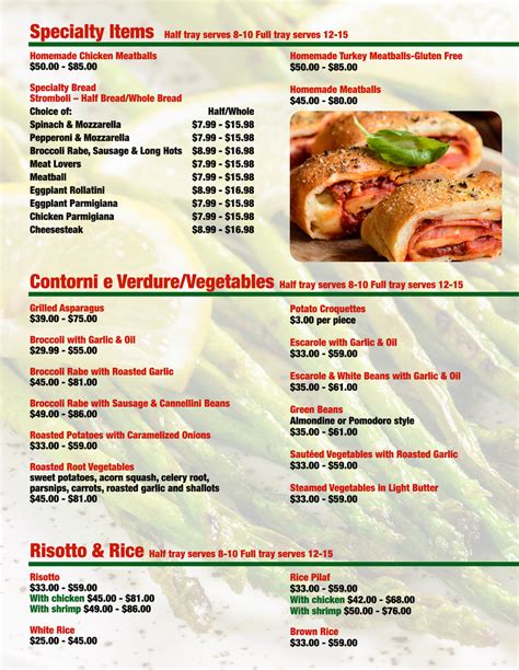 Catering Menu | Fresco Market