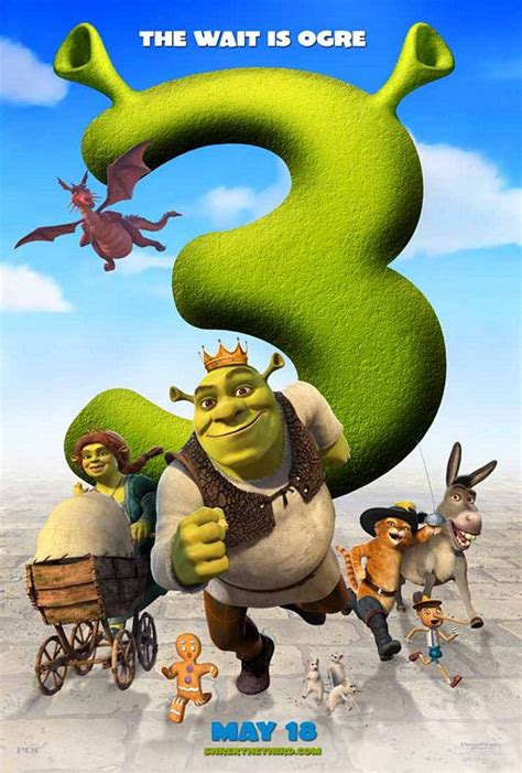 Shrek the Third Movie Poster (#8 of 8) - IMP Awards