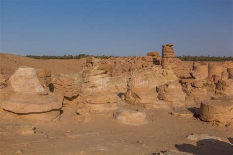 Temple of Amun Ruins at Jebel Barkal Near Karima, Sud Stock Photo ...