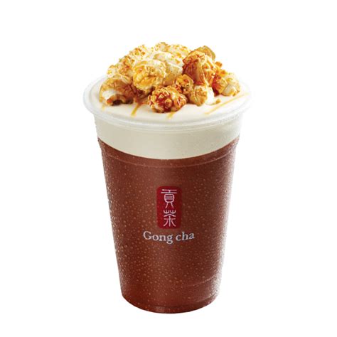 Salted Caramel Chocolate With Popcorn - Gong Cha Vietnam