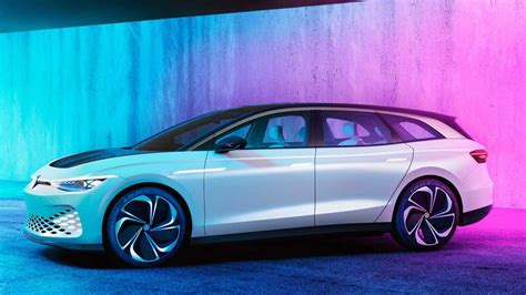 Volkswagen ID Space Vizzion Concept Arrives Previewing Future EV Wagon