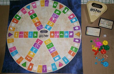 I made a custom board for the HP Trivial Pursuit cards I got from a ...