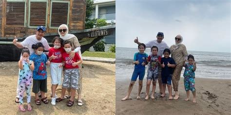 7 Portraits of Pasha Ungu's Vacation with His Wife and Four Children ...