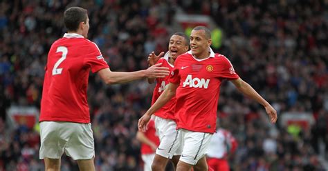 Manchester United's Ravel Morrison celebrates scoring the first goal ...