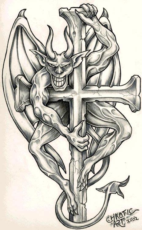 galerie de motifs pour tatouages | Evil skull tattoo, Tattoo stencils ...