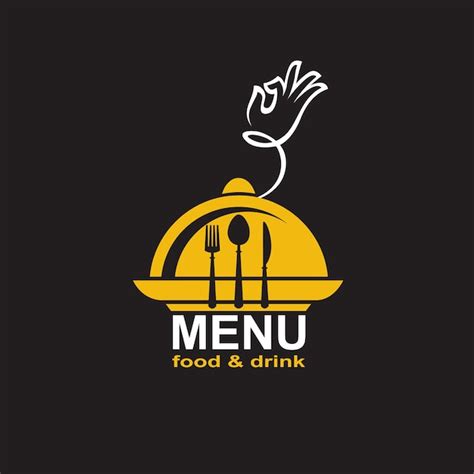 Premium Vector | Restaurant menu design with plate and steam