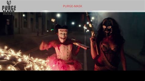 Purge Mask Girl Kiss Me | Purge Mask