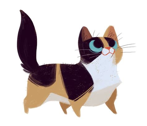 Daily Cat Drawings | Cute cat drawing, Cats illustration, Cat drawing