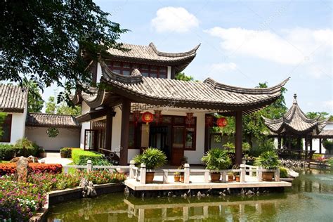 Chinese House — Stock Photo © graycat #3149573