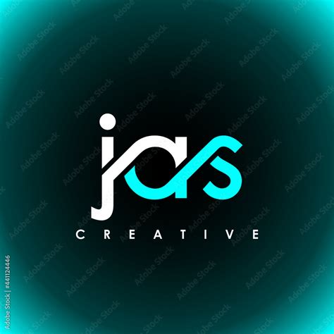 JAS Letter Initial Logo Design Template Vector Illustration Stock ...