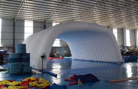 Nylon Material White Inflatable Garage,Inflatable Carport Tent - Buy ...