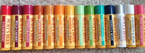 I showcase every flavor of Burt's Bees lip balm on the market : r ...