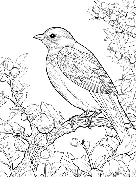 Bird Coloring Pages