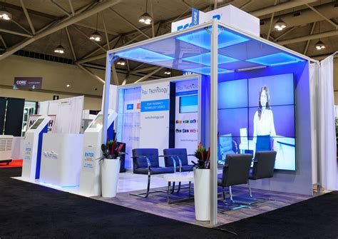 Rax Technology 10' x 20' custom booth | Booth design, Design ...