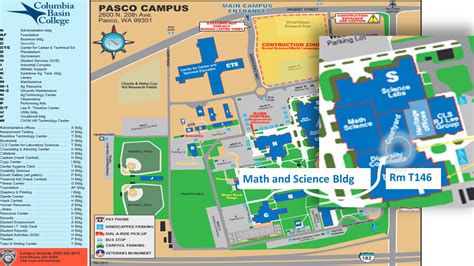 Columbia Basin College Pasco Campus Map - Map