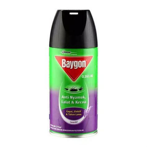 Pembasmi Serangga / obat nyamuk semprot Baygon Semprot 225 ml - Lavender