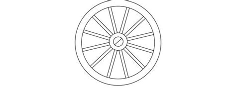 Wagon Wheel Template – Large | Wagon wheel, Western theme, Computer paper