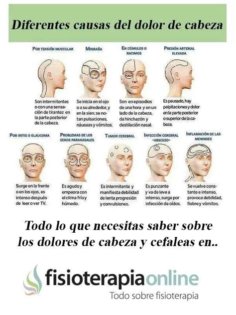 Headache | Causas del dolor de cabeza, Tipos de dolor de cabeza ...