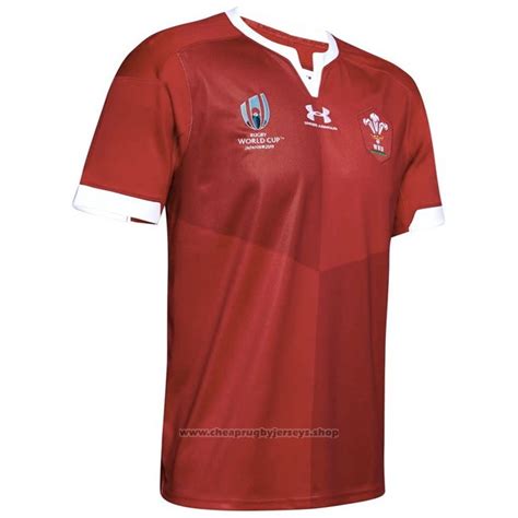 Cheap Wales Rugby Jersey RWC2019 Home