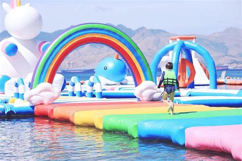 Pink Unicorn Inflatable Island Is Part Of Asia's Biggest Floating ...