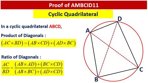 The Diagonals Of A Cyclic Quadrilateral Are At Right Angles 43+ Pages ...