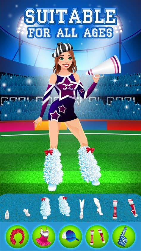 All Star Cheerleading - Stylish Dress Up Game For Girls iPhone App