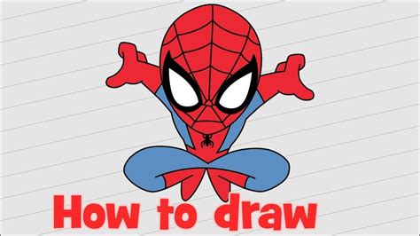 How to draw Spiderman, Realistic or comic style tutorials