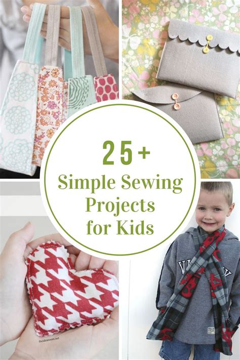 Simple Sewing Projects for Kids | Sewing projects for kids, Sewing ...