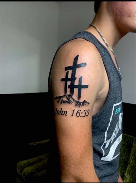 50+ Spiritual 3 Cross Tattoo Designs with Meanings and Ideas - Body Art ...